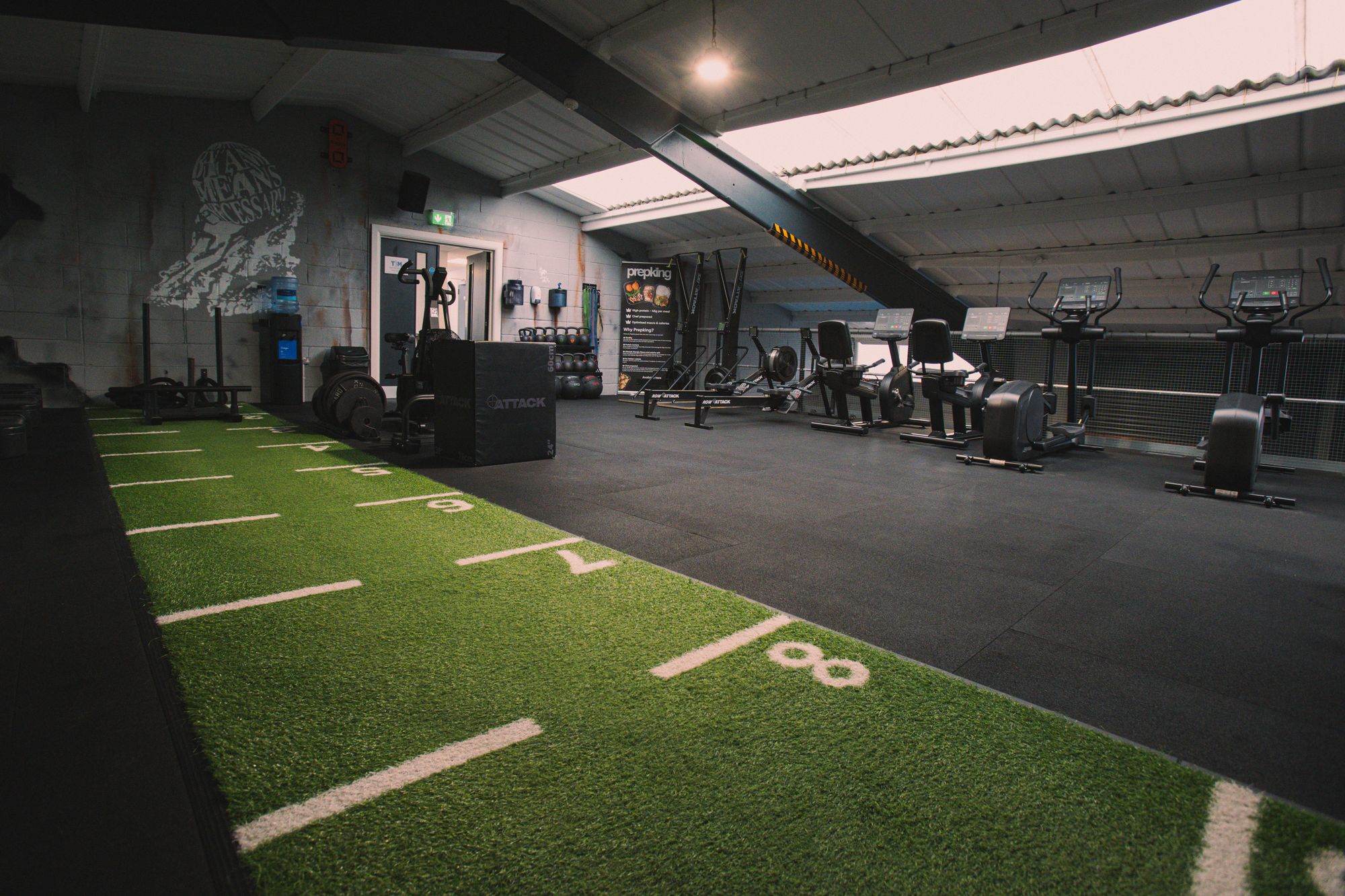 The turf strip